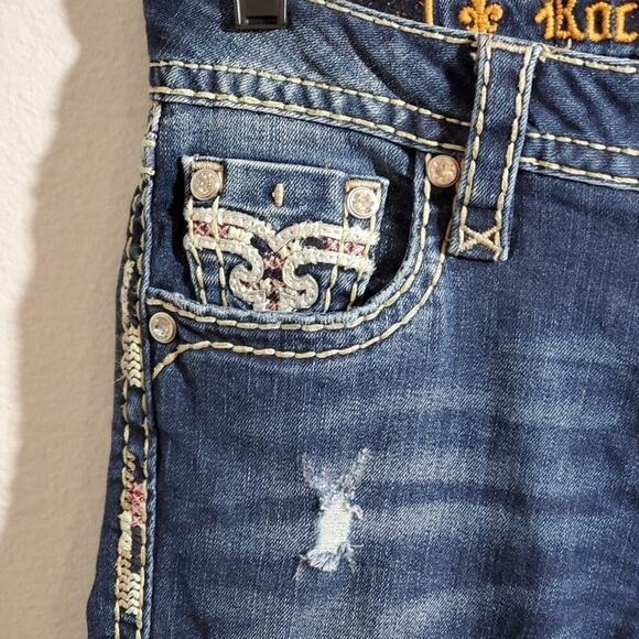 ROCK Revival Klandi mid rise bootcut jeans 26 - Picture 5 of 13